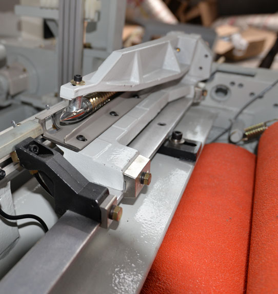 纱布喷气织机生产现场